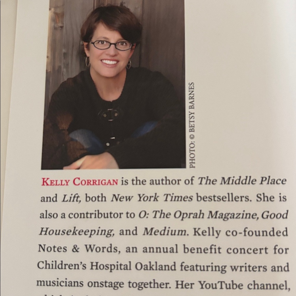 glitter and glue by Kelly Corrigan Hardcover Book - Picture 6 of 6
